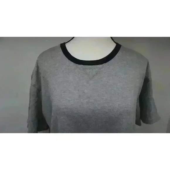 Polo by Ralph Lauren Underwear Grey Short Sleeve Shirt, Size L - Picture 2 of 12